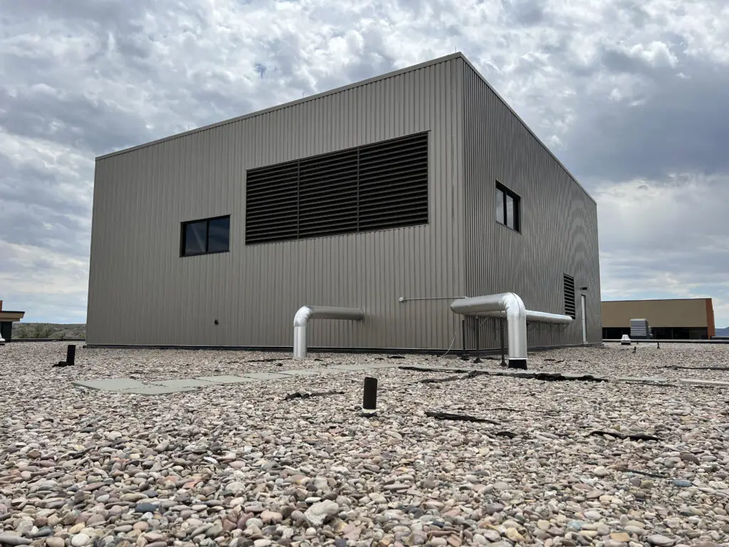 Post renovation of the Memorial Hospital of Sweetwater County mechanical upgrades in Rock Springs, Wyoming completed by Groathouse Construction