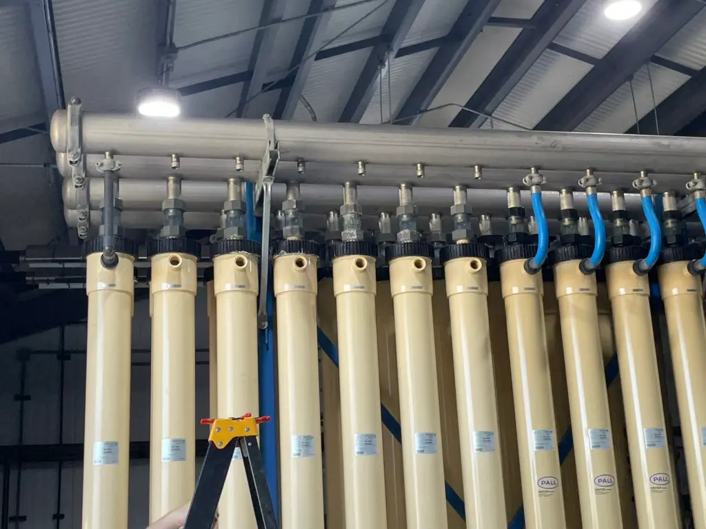 Meeteetse Water Treatment Plant Phase 1 filtration system installation